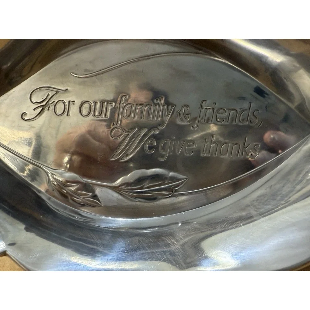 Reed‎ And Barton Bread Serving Plate NIB Thanksgiving Christmas Holidays